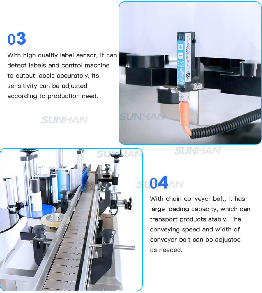 Machine Details of Bottled Sauce Labeling Machine-2