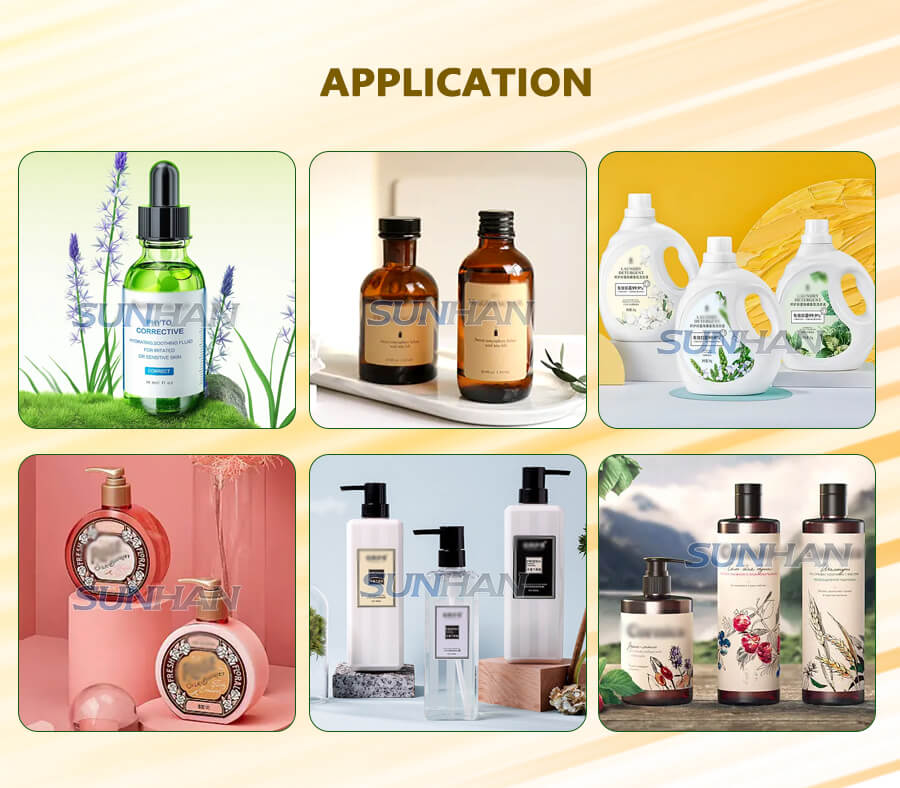 Application of Shampoo Bottle Labeler