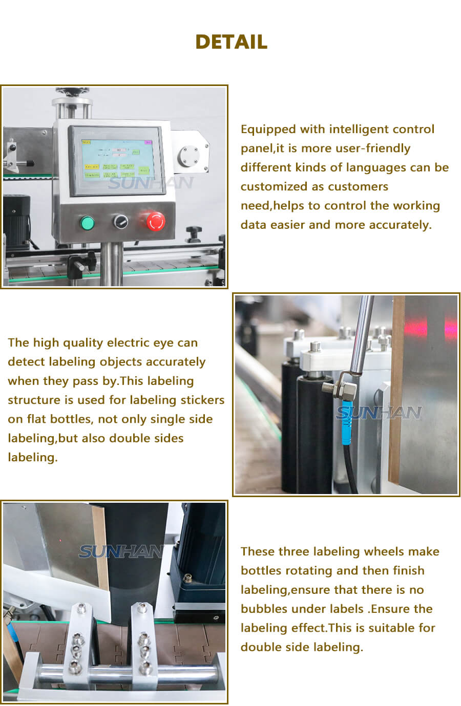 Machine Details of Shampoo Bottle Labeler-1