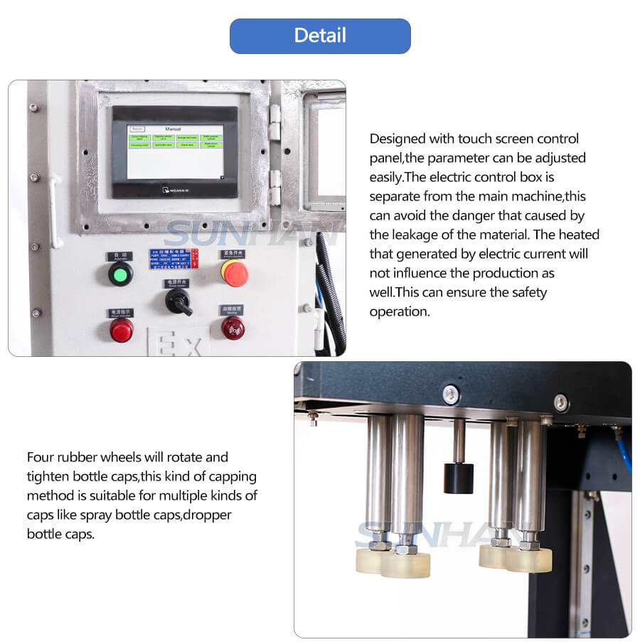 machine details of explosion proof capping machine