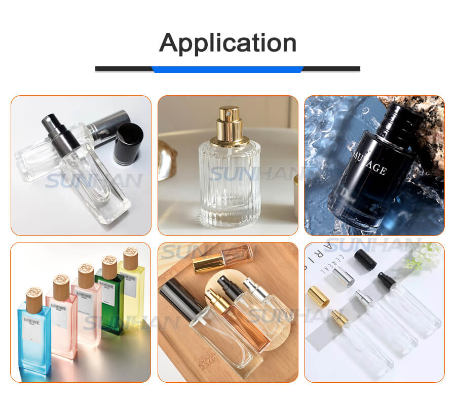 Application of Perfume Crimping Machine