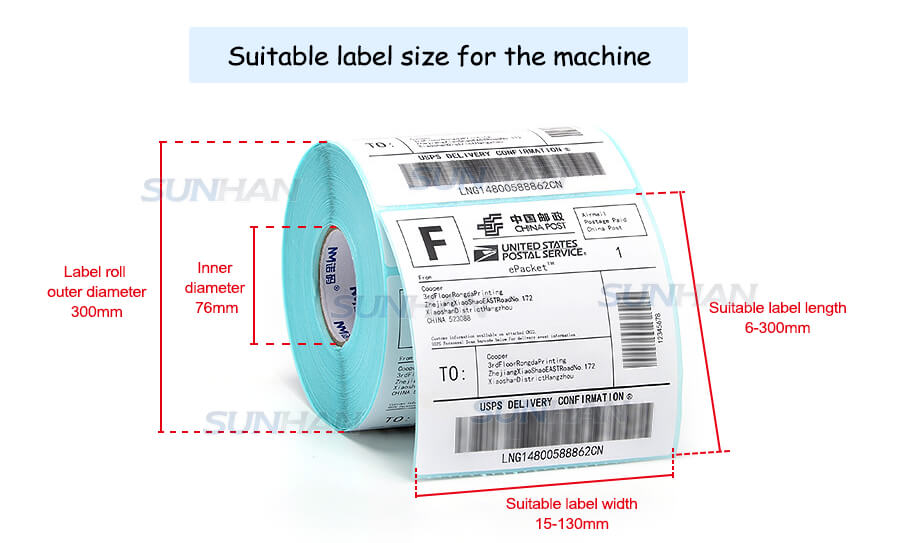 machine details of bag labeling machine