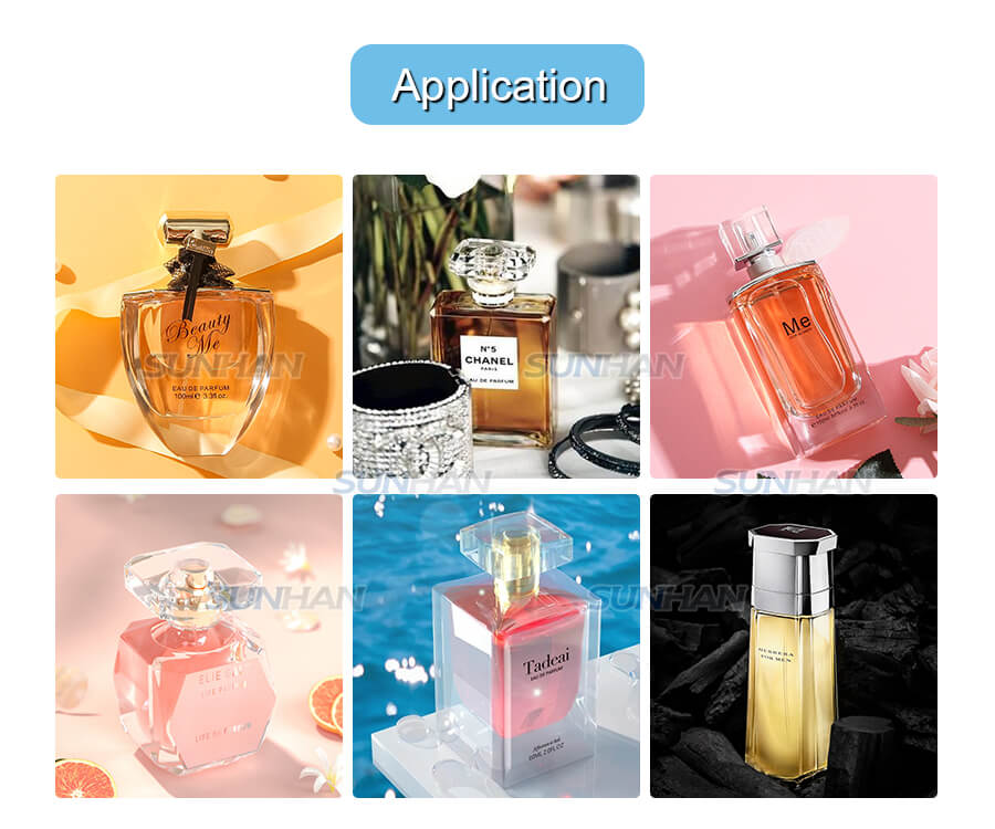 application of automatic perfume filling machine