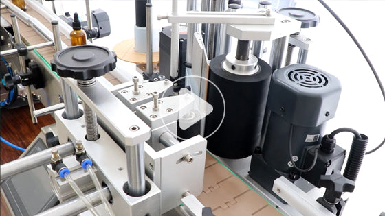 dropper bottle labeling machine