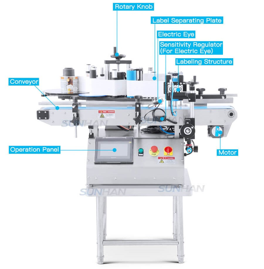 bottle labeling machine