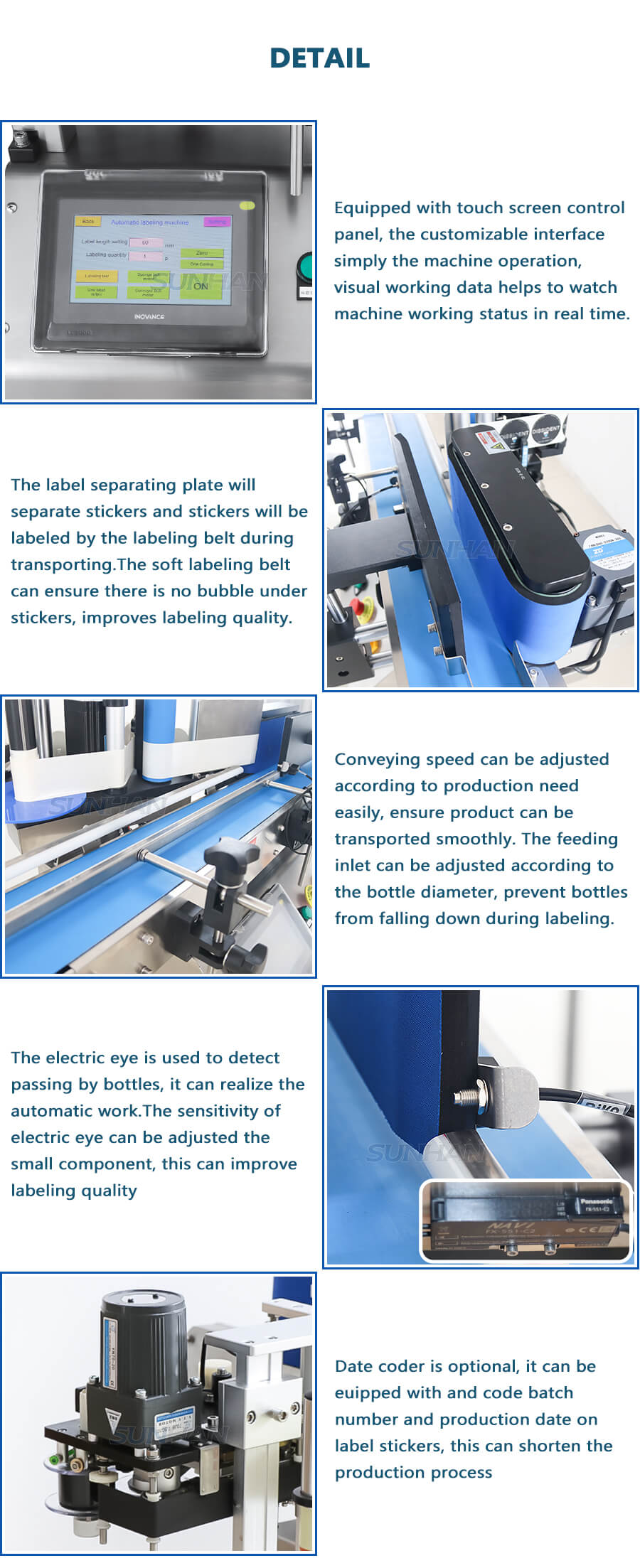 machine details of honey bottle labeling machine