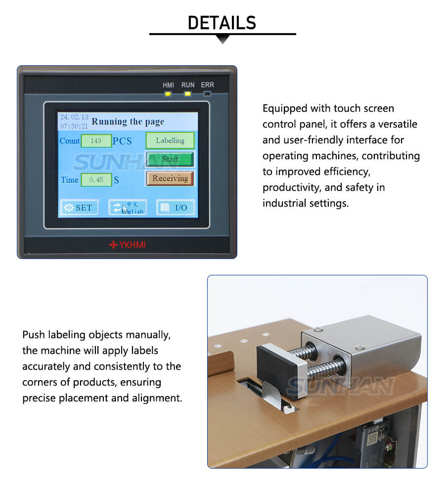 machine details of tamper proof labeling machine