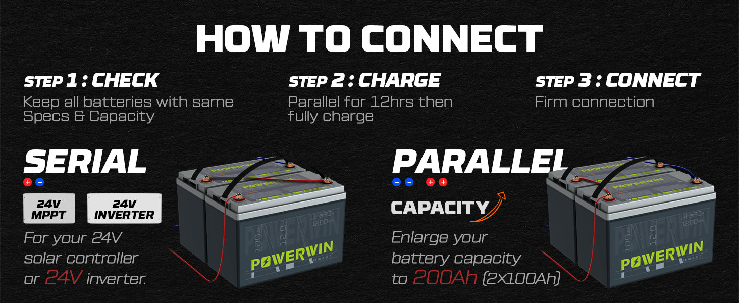 how to connect battery