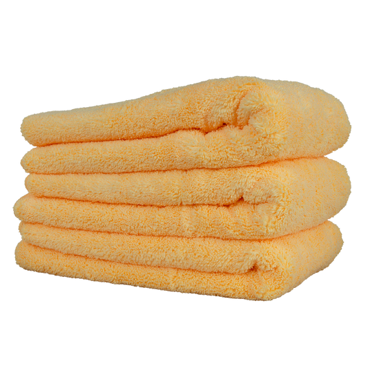 Chemical Guys MIC34103: Happy Ending Edgeless Microfiber Towels, Red, 16  in. x 16 in., Lint Free, Machine Washable