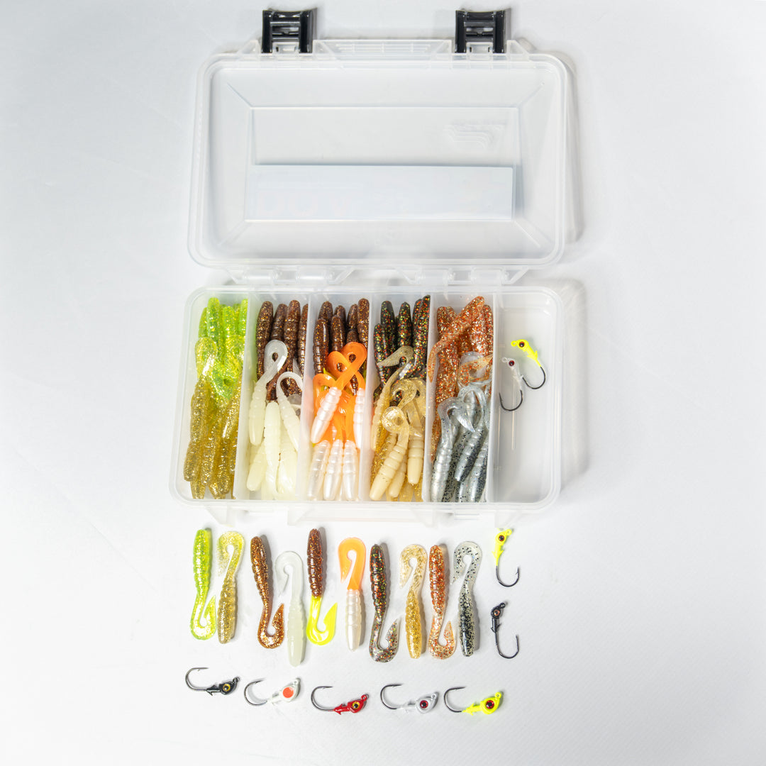 C.A.L. 3 Paddle Tail Grubs – D.O.A. Lures