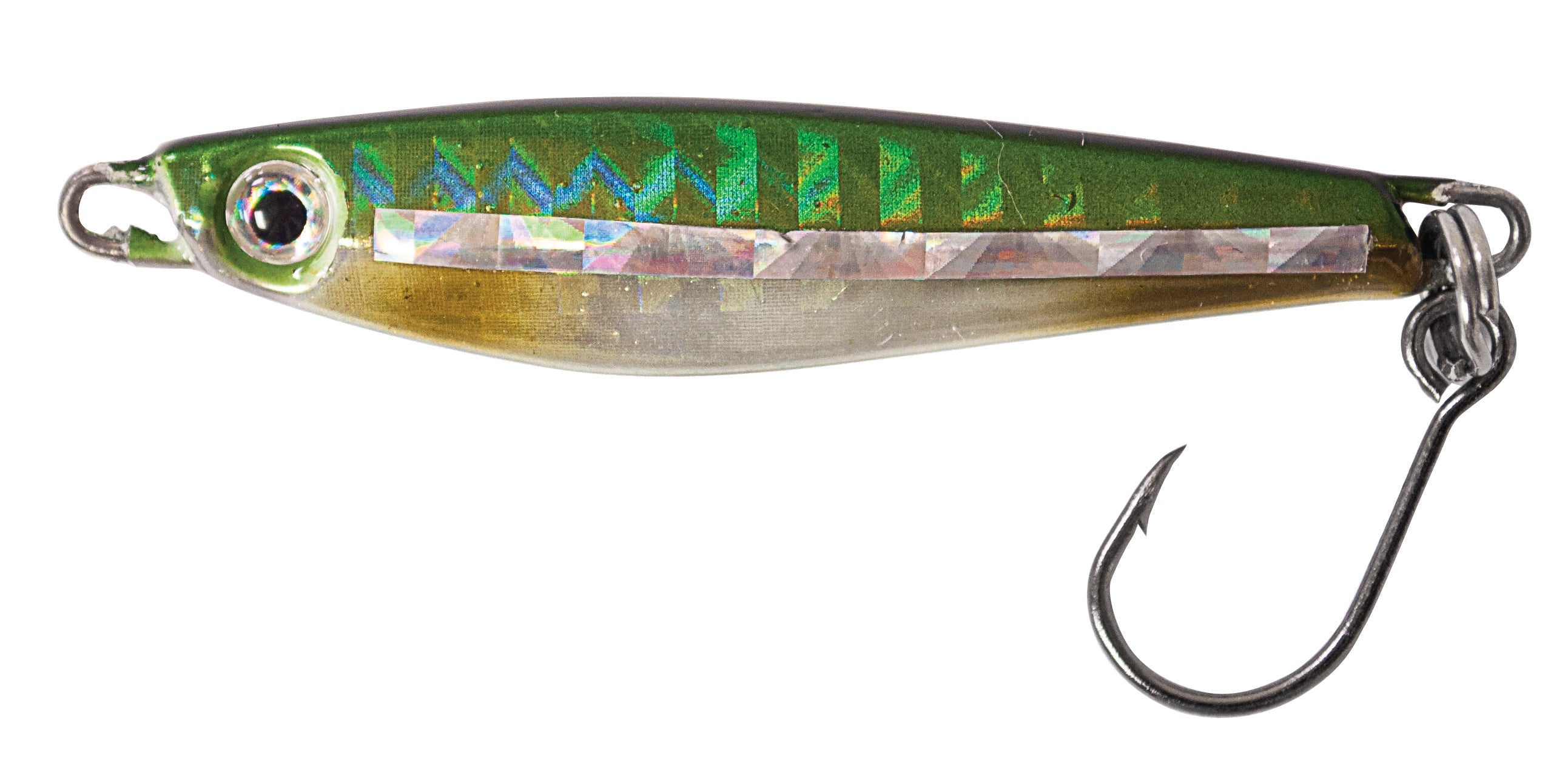 Tsunami Glass Minnow Jig with Silicone Skirt