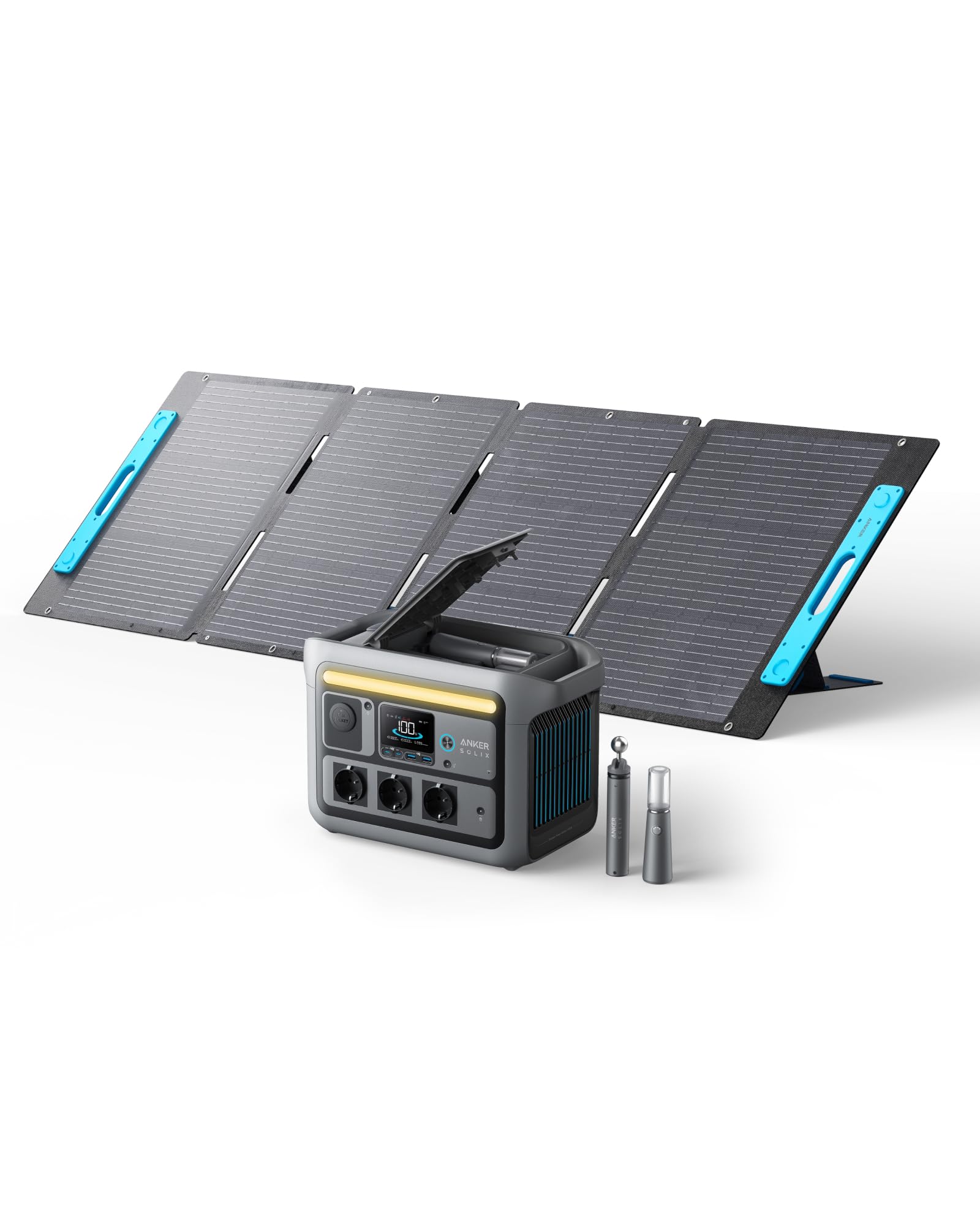 Anker SOLIX C800 Plus générateur solaire + panneau solaire 200 W