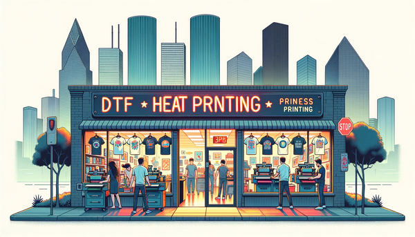 Custom DTF transfer (printing service for a film) — Yeah! Houston