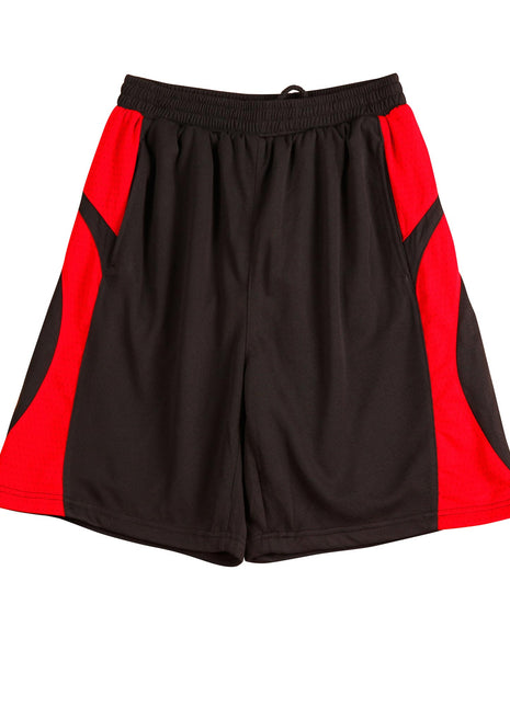 Tek Gear® Basketball Shorts 2XL Black/Red