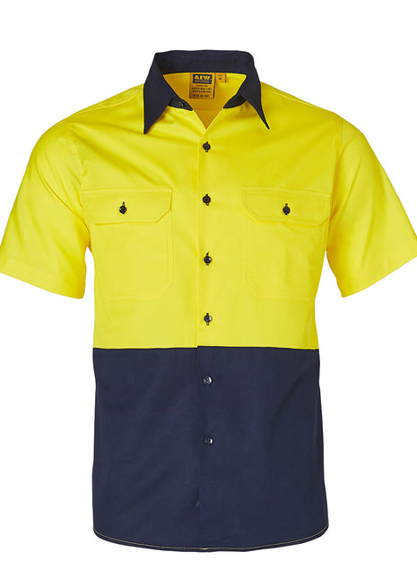 SW82 - Unisex Hi-Vis Cool Breeze Safety Long Sleeve Shirt - Online Workwear