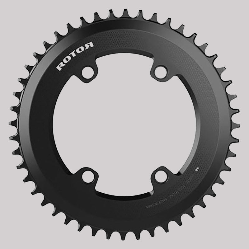 Rotor Q-Rings BCD110x5 Q38T Inner Oval Chainring Black