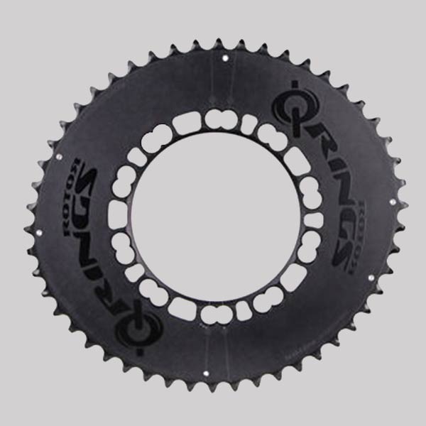 Rotor Q-Rings BCD110x5 Q38T Inner Oval Chainring Black