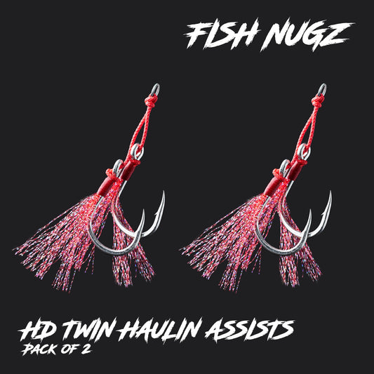 Fish Nugz Single Haulin' Assist Hooks for Speed Jigs – Wild Seas Fishing