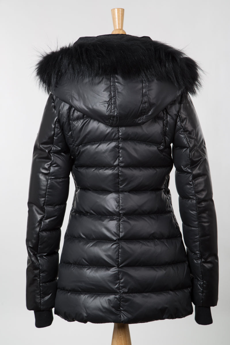 Roya Puffer With Fur Trim | Rudsak | Coat, Jacket – Dejavu NYC