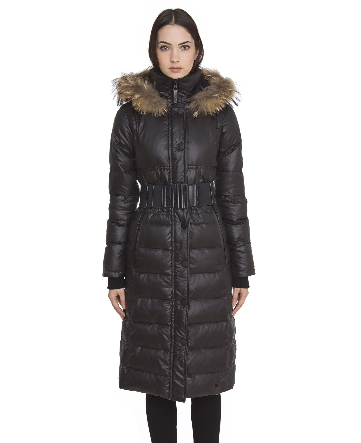 Genie Hooded Down Coat With Fur | Rudsak | Coat, Jacket – Dejavu NYC