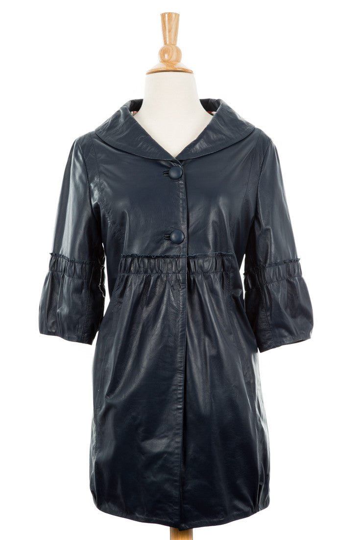 Paris Nappa Leather Coat