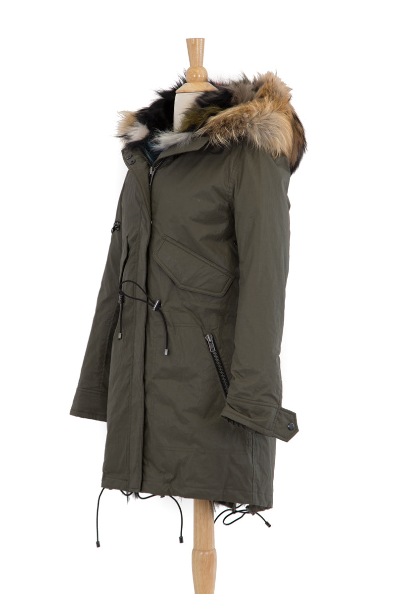 Multi Luxe Limelight Jacket with Fur – Dejavu NYC