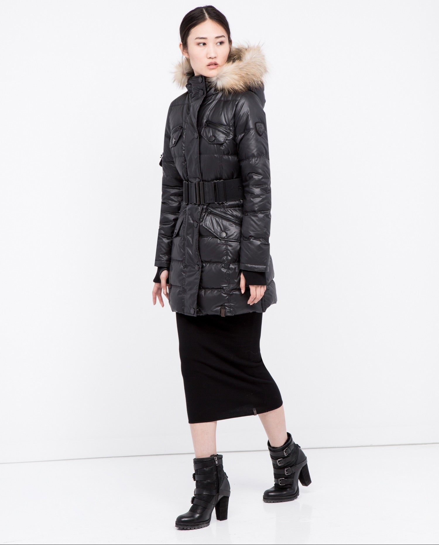 Gloria Puffer Coat With Fur | Rudsak | Coat, Jacket – Dejavu NYC