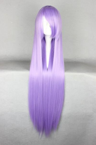 purple anime wig