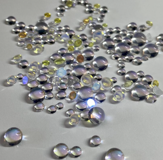 Neon Hyacinth - KiraKira Glass Rhinestones by CrystalNinja