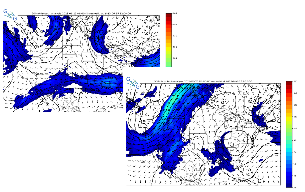 Compare 500mb to a week ago