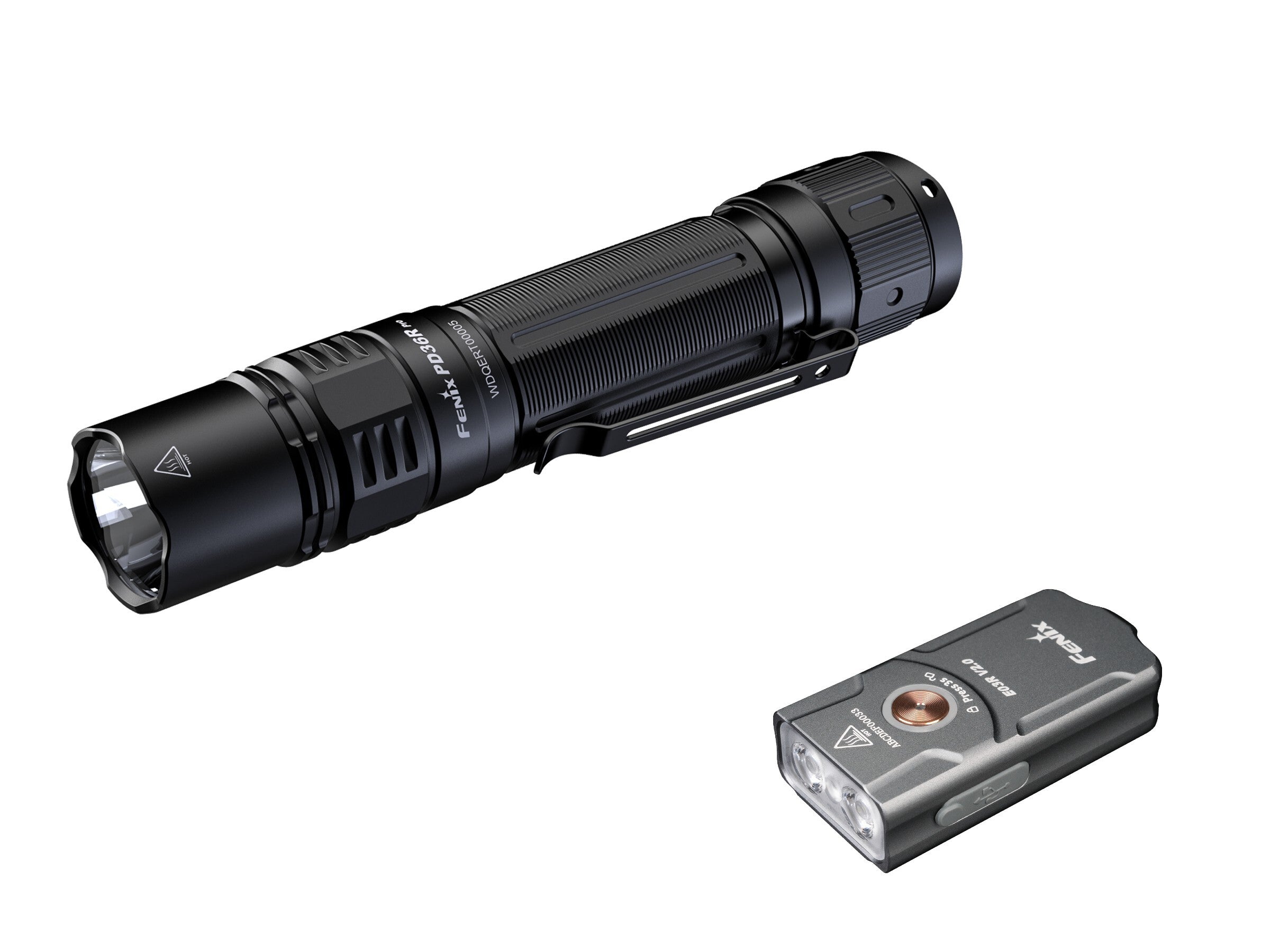 Image of Fenix PD36R Pro 2800 Lumen Flashlight + Optional E03Rv2