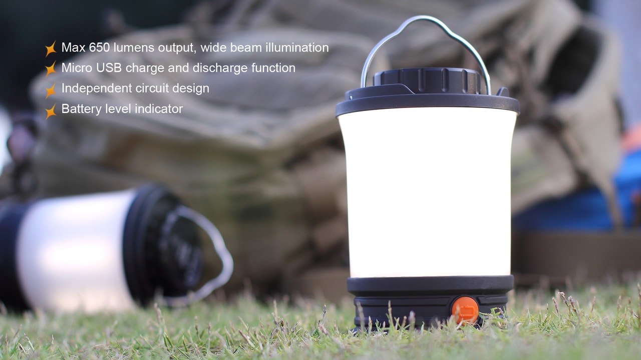 Fenix CL25R Rechargeable MINI Camp LED Lantern - 350 Lumen (Green) - Bed  Bath & Beyond - 22526080