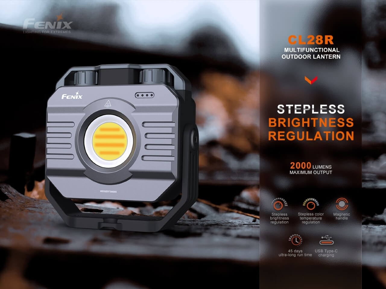 Fenix CL30R Rechargeable LED Camping Lantern – Torch Direct Limited