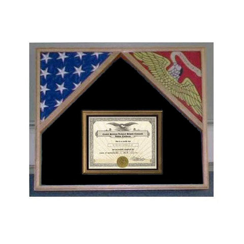 Military Flag Case For 2 Flags