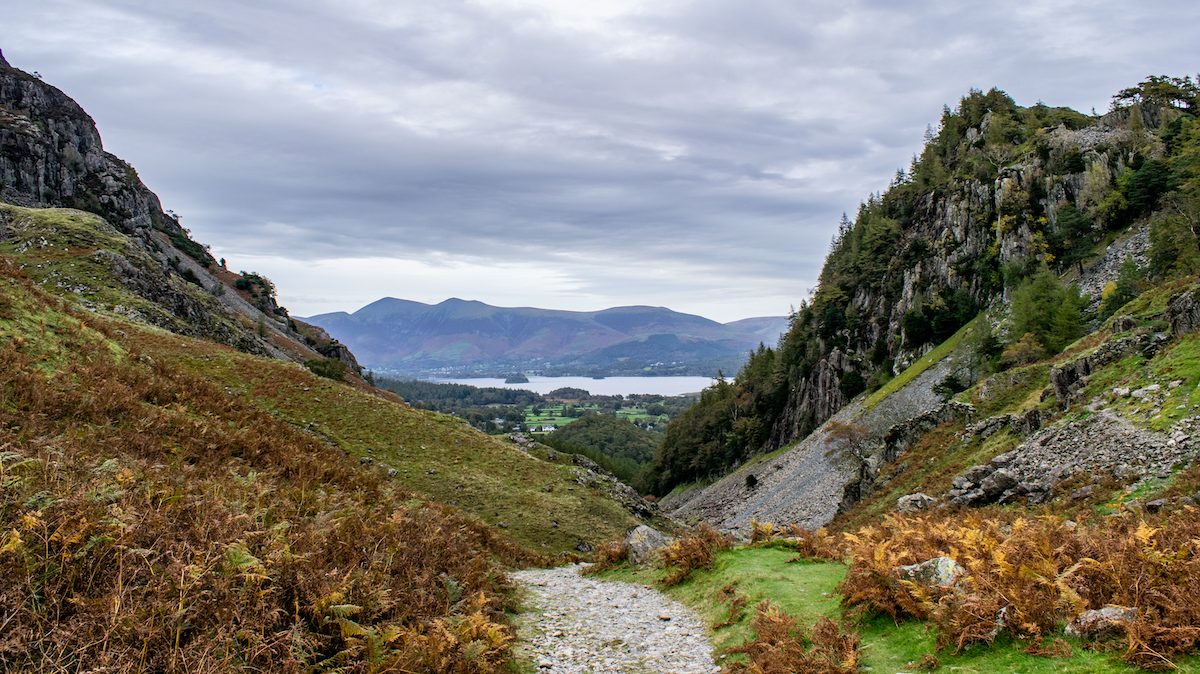 Castle Crag Lake District Walk