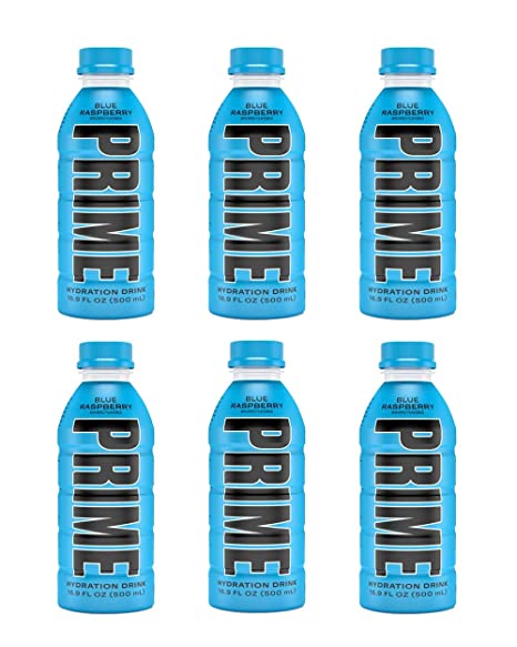 Prime Hydration Blue Raspberry Sports Drink - 16.9 Fl Oz Bottle