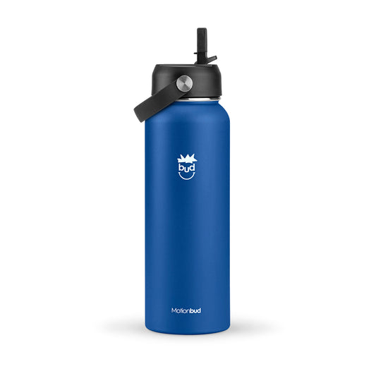 32oz Vacuum Insulated Stainless Steel Water Bottle Blue Speck - All in  Motion™