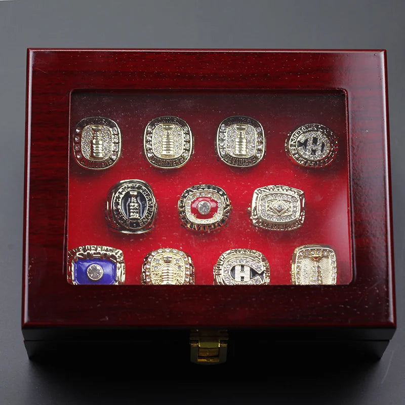 11 Montreal Canadiens NHL Stanley Cup championship rings set
