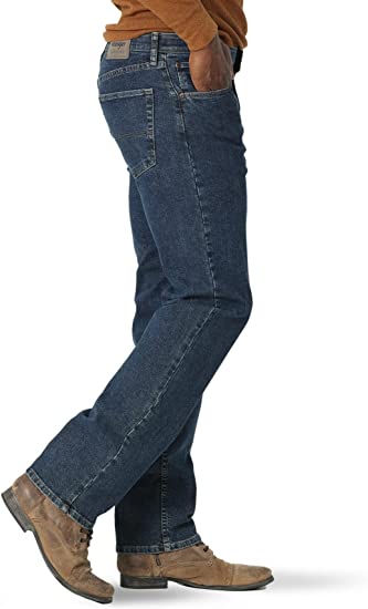 Wrangler Authentics Men's Regular Fit Comfort Flex Waist Jean – pogifu