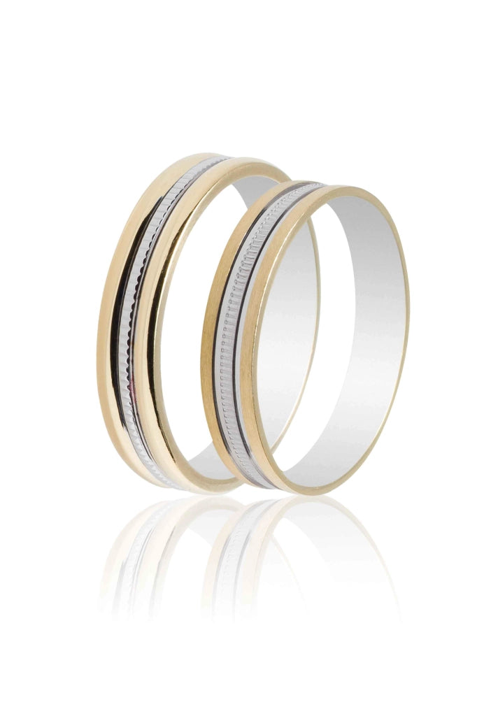 Maschio Femmina Βέρες Γάμου Celebrity Plus Rings TMF32