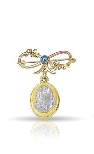 Koale Χρυσή παιδική παραμάνα φυλαχτό PO11097