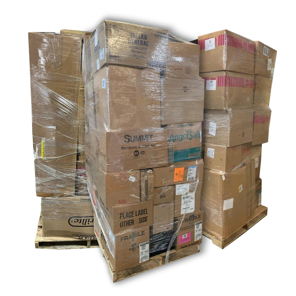 Cajas, pallets, lotes, devoluciones de , Lidl, leroy Merlin