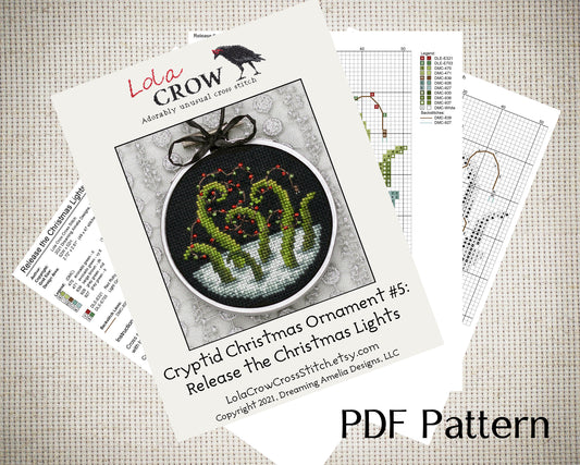 Ornament Sampler - Digital PDF Cross Stitch Pattern