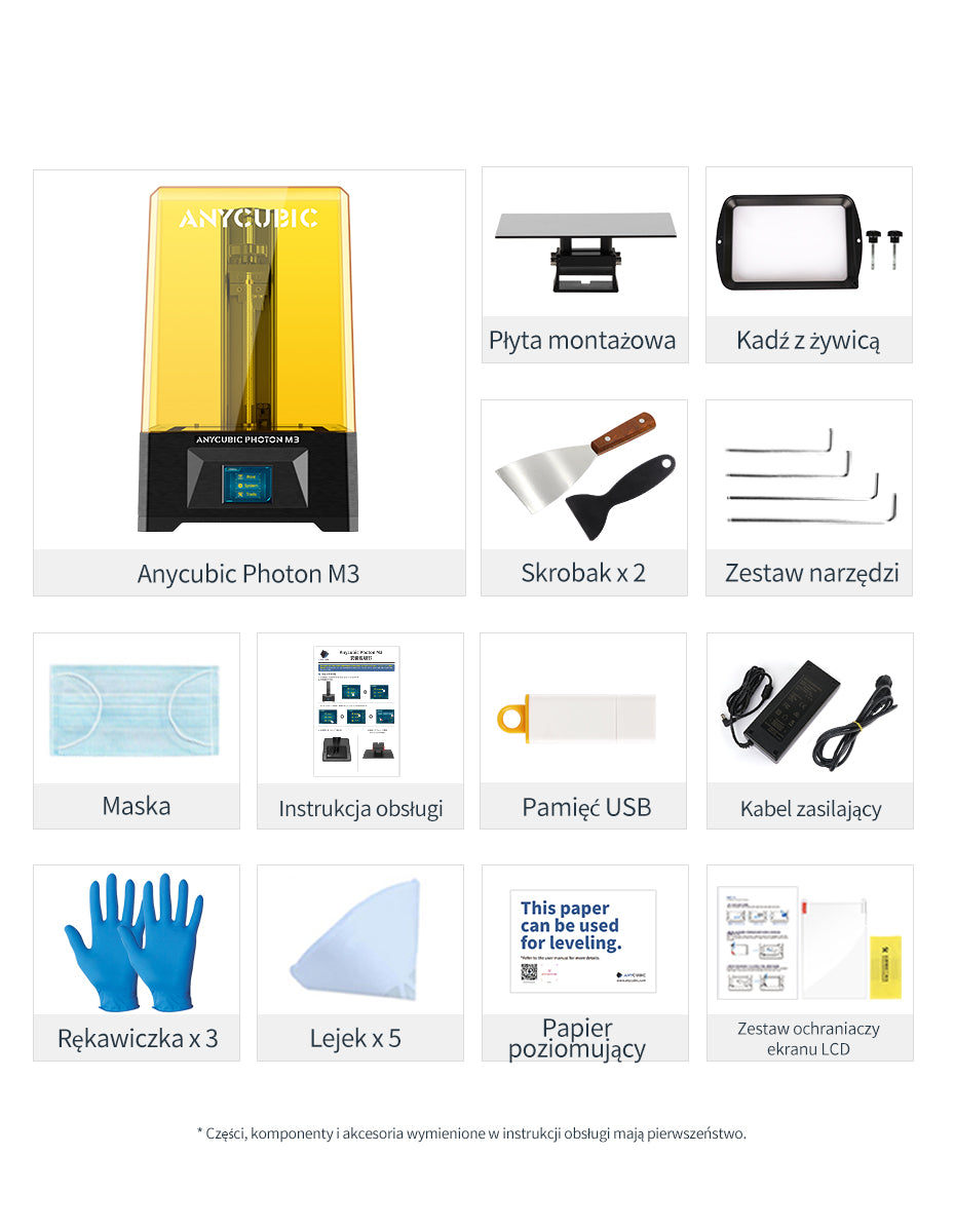 Anycubic Photon M3 - In The Box