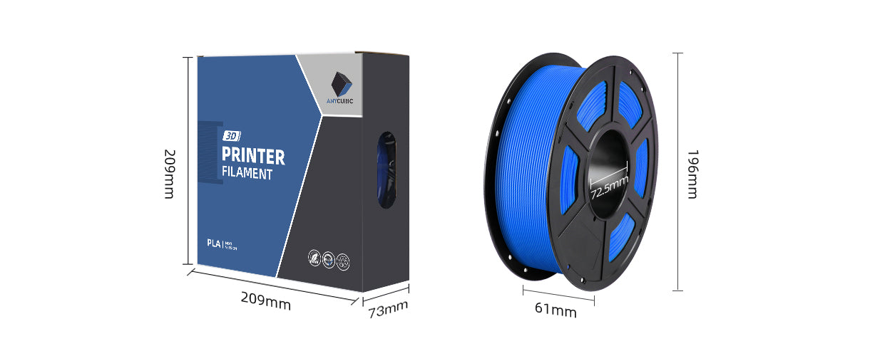 Anycubic PLA Filament - Filament Parameters