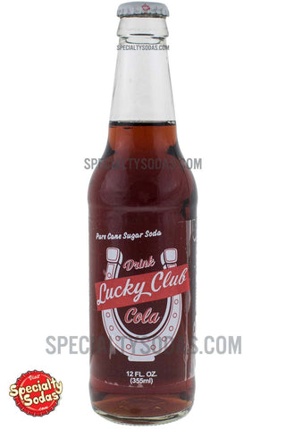 Lucky Club Cola 12oz Glass Bottle – Specialty Sodas