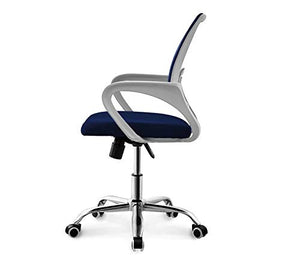 Detec™ Adjustable Ergonomic Revolving Chair (Blue)