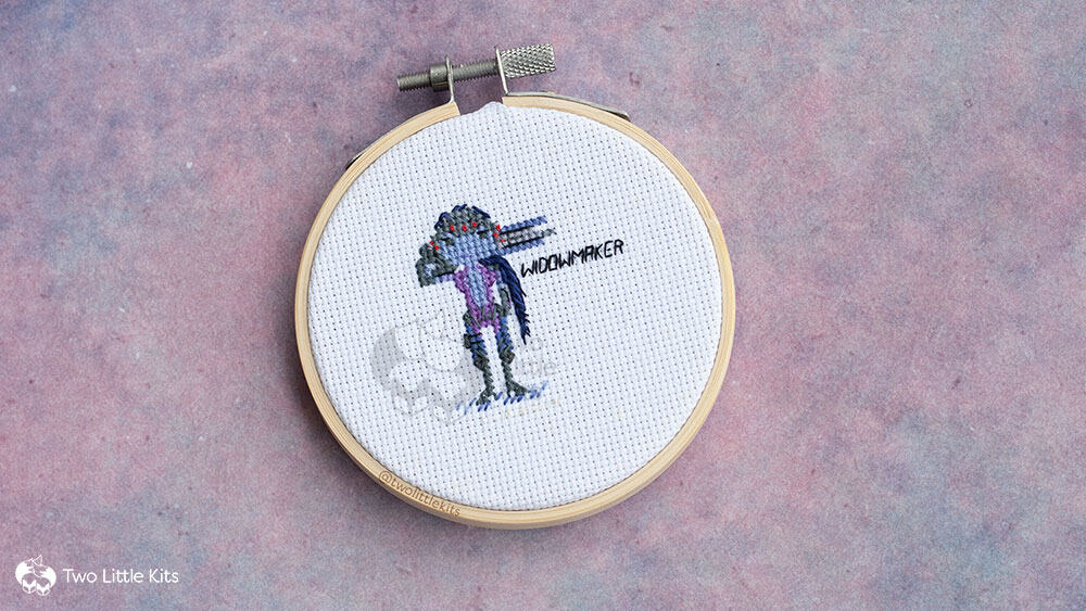 Widowmaker - Overwatch Hero Cross-stitch Pattern