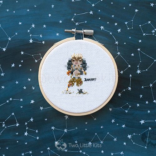 Junkrat cross-stitch