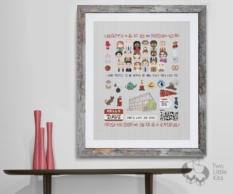 The Office - Counted Cross-Stitch Sampler